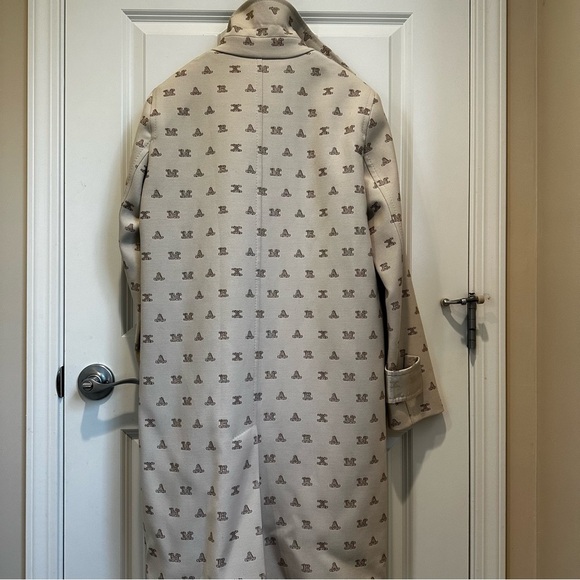 MAX MARA FULL LOGO TRENCH COAT SIZE: US6 IT40 NEW WITH TAG FALL/WINTER - Picture 12 of 16